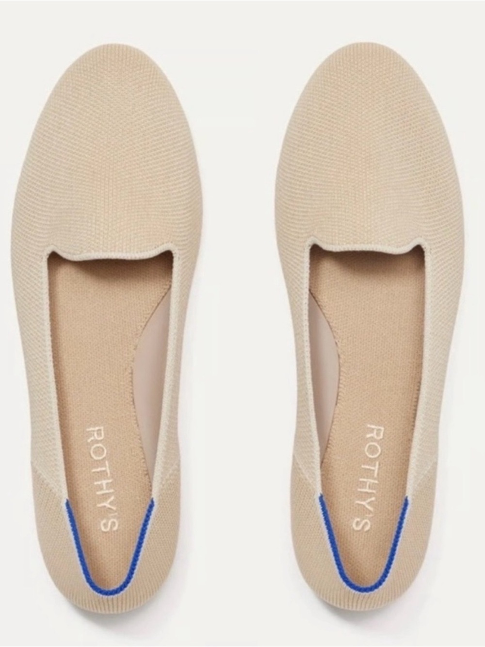 Rothy's The Lounge Loafer in Sandstone size 6.5